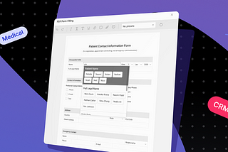 Digital Transformation of Medical Documentation: PDF.js,