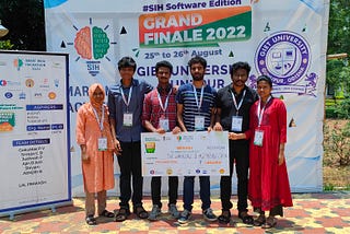 Winning SIH 2022 (Smart India Hackathon)