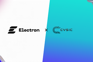 Electron partners with Cysic for hardware acceleration of its zk-prover