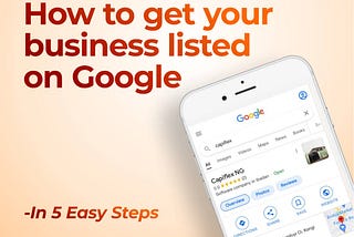 How to List Your Business on Google for Free.