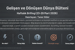 Gelişen ve Dönüşen Dünya Bülteni 18