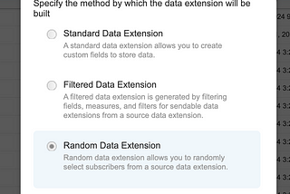 Data Extensions in Salesforce Marketing Cloud #MomentMarkters