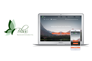 Bliss Burial and Cremation Inc. | UX/UI Case Study