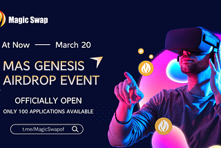 MAS Token Genesis Airdrop Programme starts for limited time for Genesis Team Leaders