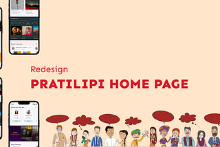 Pratilipi Home page redesign — UI/UX Case Study!