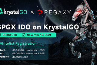 Pegaxy IDO Launch on KrystalGO: Announcement & Participation Details