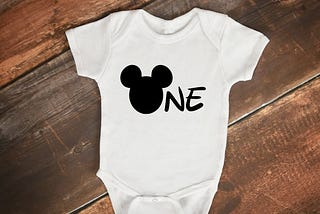 Mickey One SVG, Mickey Mouse, Boys Birthday, One, Digital File, One Year, Cricut Design Space