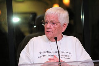 Ignorant White People Put Trump in the White House, Jane Elliott Tells Sold-Out Crowd