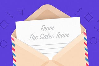 An open letter from the sales team