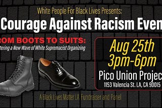 From Boots to Suits: Countering a New Wave of White Supremacist Organizing