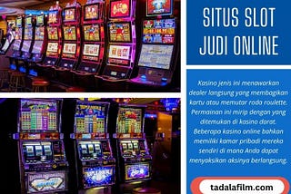 Situs Slot Judi Online Indonesia