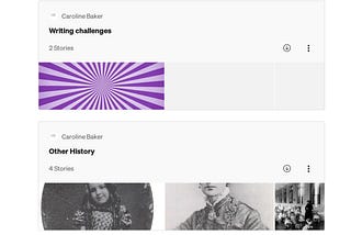 Organising My Stories — Thanks, John!