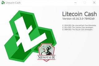 Litecoin Cash Wallet Release 0.16.3