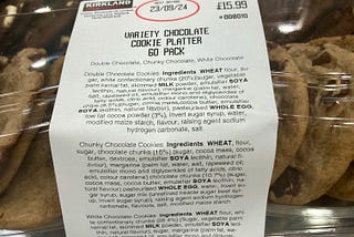 Costo Chocolate Cookie Platter