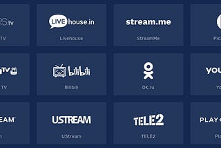 The streaming platform P2L.TV has been added to the Restream.io service.