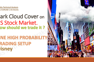 Dark Cloud Cover on US Stock Market S&P 500.