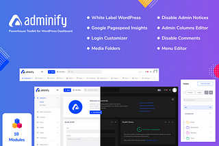 Customize WordPress Dashboard Plugin — WP Adminify Review