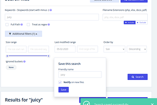 Organize Searches & get notified for new results for grayhatwarfare.com