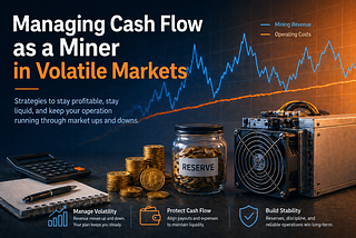 Managing Cash Flow as a Miner in Volatile Markets