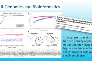 Transfer learning compensates limited data, batch effects, and technological heterogeneity in…