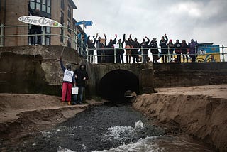 Portobello Demonstration Calls Out ‘Gaslighting’ From Scottish Water