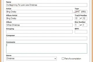 Bing Crosby's White Christmas: NOT Recorded in 2010