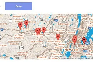 The Jeff Yablon Map: Everywhere I've Lived