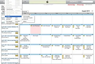 IConcertCal, Like Bandito, a Music Plug-in for iTunes