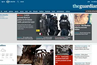 The Guardian and Design (and Design is Dead)