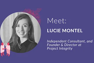 Meet a Member: Lucie Montel