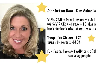 SuperStar Teacher Kim Achenbach — Interview