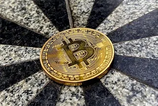 A picture of bitcoin.