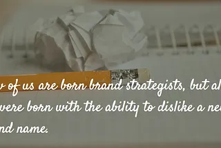 How to quickly choose a good-enough brand name for your startup