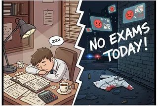 The Leisure of Death: No Exams Today!