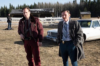 Patrick Wilson and Keir O’Donnell in Fargo | Credit: FX