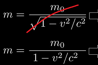 Why Is the Formula for Relativistic Mass Wrong?