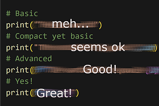 Do you think you know the best way to print in Python?