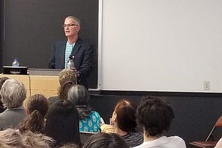 Norman Finkelstein Talks Gaza at NYU