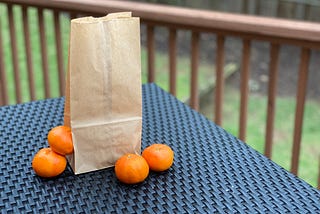 Packing Oranges in the Winter