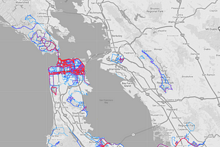 David Tran’s Strava Heat Map