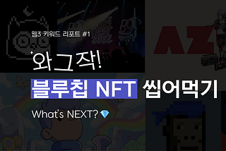 [웹3 키워드 리포트 #1] NEXT 블루칩 NFT 프로젝트