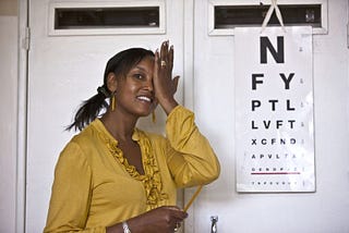 Eye disease discriminates- but we can change that