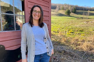 Chelsi Burns, FWS Photographer and Urban and Visitor Services Coordinator for the National Wildlife Refuge System in the North Atlantic-Appalachian Regional Office. Photo taken at Williamstown, MA by Kim Hilderbrandt.