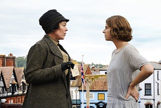 Olivia Colman and Jessie Buckley in Wicked Little Letters | Credit: StudioCanal