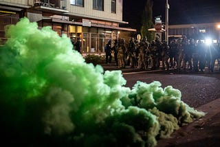 Scientists Identified a Green, Poisonous Gas Used by Federal Agents on Portland Protesters