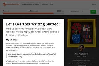 How a Redesign Helped us Tell Teachers’ Stories and Drive Donations