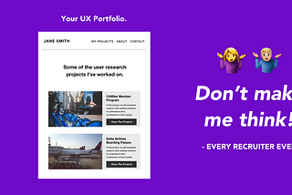 8 UX Mistakes To Avoid On Your UX Portfolio Website