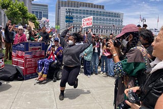 Scenes from “No Kings” Anti-Trump Protest in San Francisco