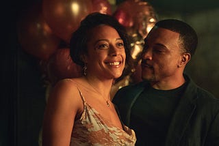 Rosalind Eleazar and Ashley Walters in Missing You | Credit: Netflix