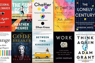 Adam Grant Picks 12 Books to Kick Off 2021